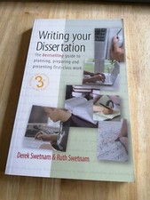 Writing Your Dissertation: The