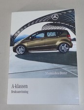 User Manual Mercedes A-Class W169 A 150, 170, 200 + CDI 180 CDI from 3/2009