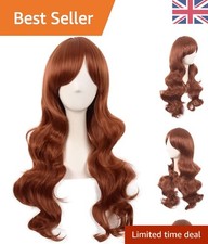 Charming 28 Inch Wavy Ginger