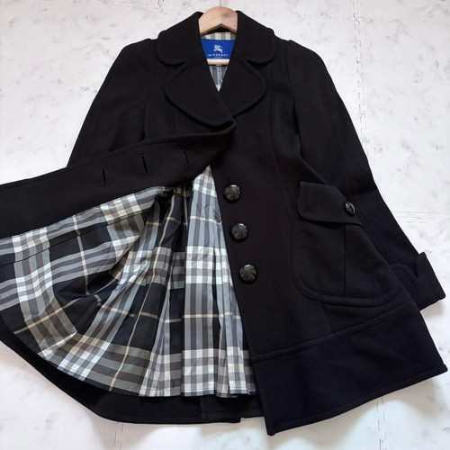 Burberry blue label wool - blue, a