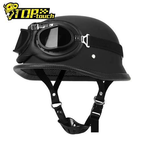 German style half - style, helmet