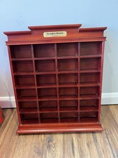 Anglers showcase official Display Stand by Danbury Mint. Collectors Item