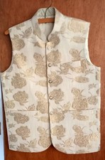 New: Asian Waistcoat cream