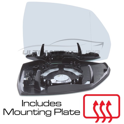 Wing mirror glass - glass, q5