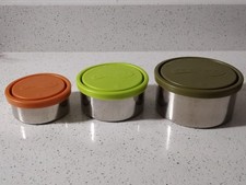 Kids Konserve Stainless Steel Containers Set - used