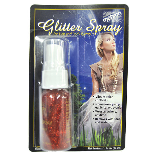 Glitter spray mehron - glitter,