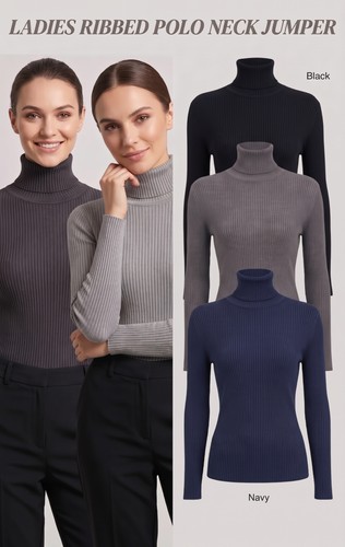 Women turtle neck - women, jumper