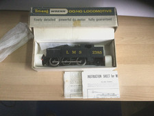 TRIANG/WRENN W2215 0 6 2 tank in LMS black - top loco