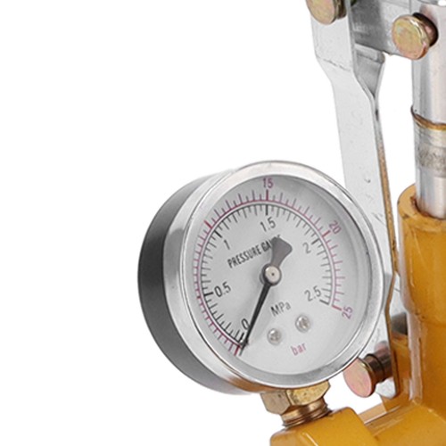 Manual pressure test - test, pump