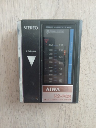 Aiwa walkman p06 radio - aiwa,