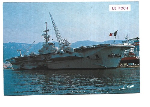 Warship aircraft carrier foch - warship,