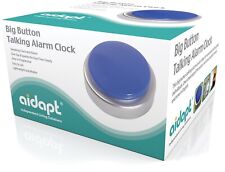 Big Button Talking Alarm Clock for Children, Blind, Partially Sighted, Elderly