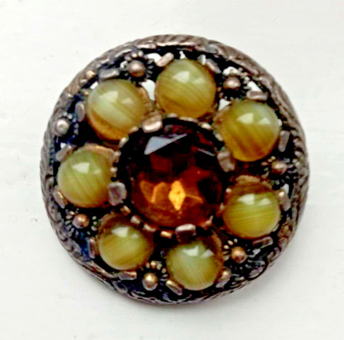 Antique victorian round silver - antique,