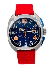 Locman Mare Titanium Watch 47mm 130BLR/590 Chrono Wr100m Very Discounted New