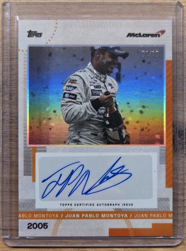 Topps mclaren racing 2025 juan - mclaren,