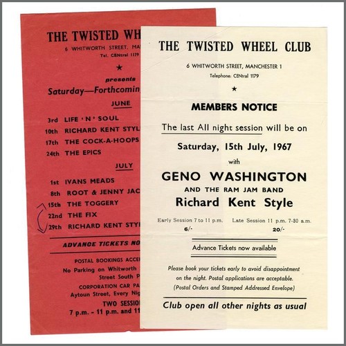The twisted wheel - twisted, 1960s