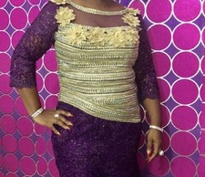 African Lace & Beaded Attire