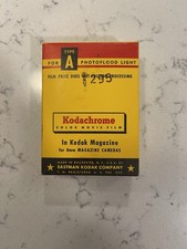 Vintage Kodak Kodachrome Color