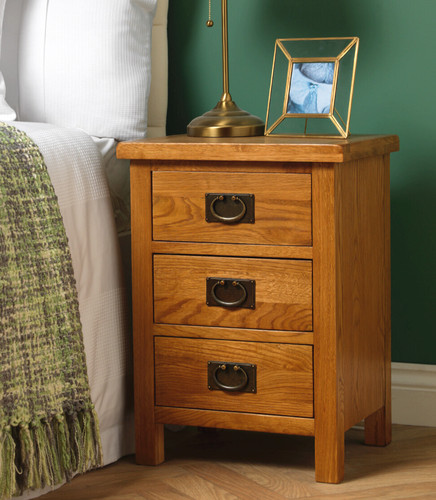 Baysdale rustic oak drawer - baysdale,