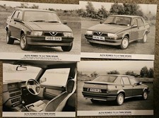 4x 1980s Alfa Romeo 75 2.0