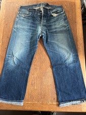 Levi's 201 LVC Jeans 38x38 Blue Selvedge No.2 Label, Vintage, Rare