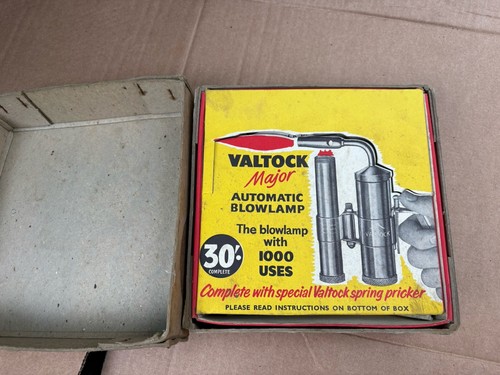 Vintage valtock major blowlamp