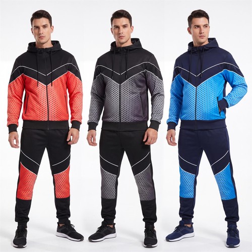 Piece men tracksuit sweat - 2, men's
