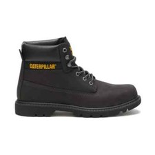 Mens Caterpillar Colorado Black Leather boots size 8 RRP £120.00
