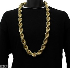 14K Gold Plated Necklace Rope