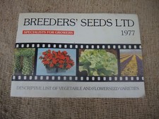 Descriptive List of Vegetable