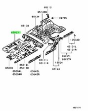 Floor, Front For: Mitsubishi