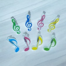 8pcs Treble Clef & Eighth Note
