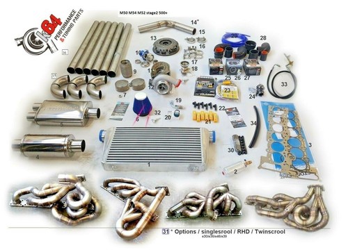 Turbo kit bmw e46 - kit,