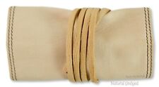 100% ORGANIC LEATHER TOBACCO POUCH BAG CASE WALLET TIN BROWN **TARIFFS PAID**