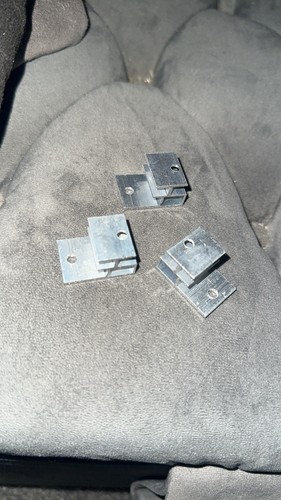 Aluminum cladding clips 50pcs - cladding,