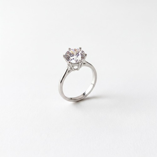 9ct gold diamond moissanite - diamond,
