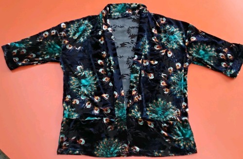 Kiabi velvet devore peacock - kiabi,