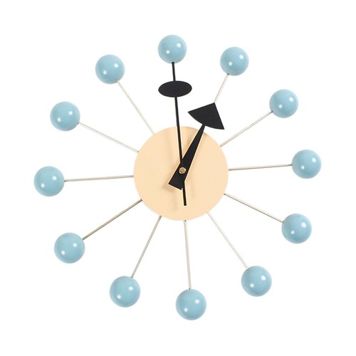 Starburst ball wall clock - ball,