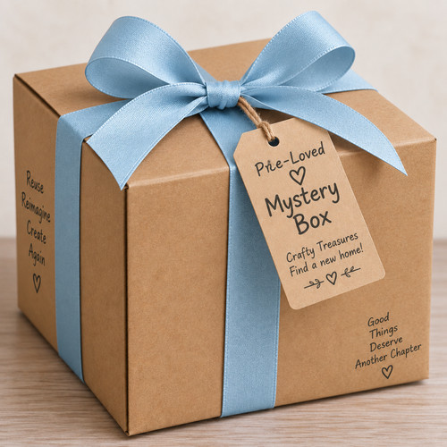 Craft stash mystery - mystery, box