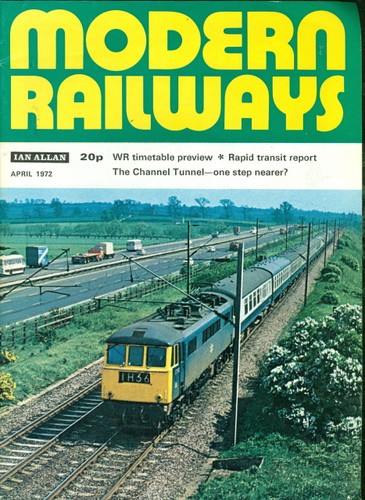 1972 modern railways magazine - modern,