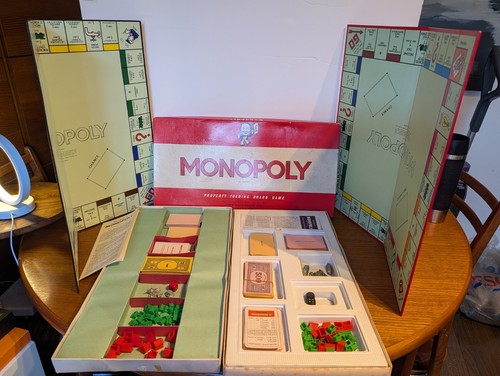 Vintage monopoly board game - vintage,
