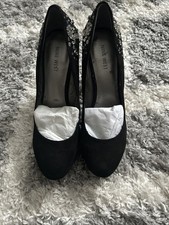 Nine West Black Platform Shoes