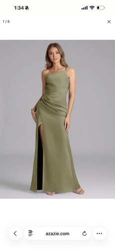 Azazie eren pistachio - azazie, stretch