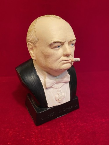 Ww2 era winston churchill bust - ww2,