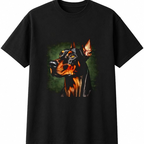 Doberman mens womens - mens, t-shirt
