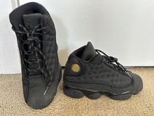 Nike Unisex Kids Air Jordan 13 Retro "Black Cat" trainers UK5.5 US6Y