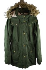 Hollister Womans Green Hooded