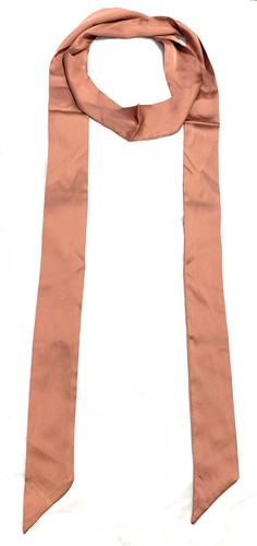 Women skinny scarf satin faux - satin,