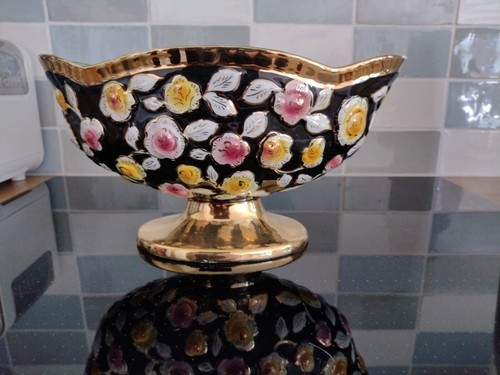 Vintage fruit flower bowl - vintage,