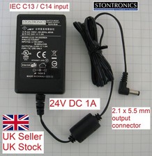 24V DC 1A 1000mA Power Supply
